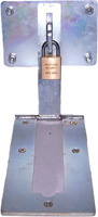 Roller door clamp
